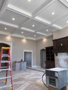 A picture of a lighting project in the house - Rigby ID Electrician - Platinum Electrician