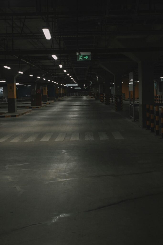 parking lot lighting project by platinum electric in rexburg id